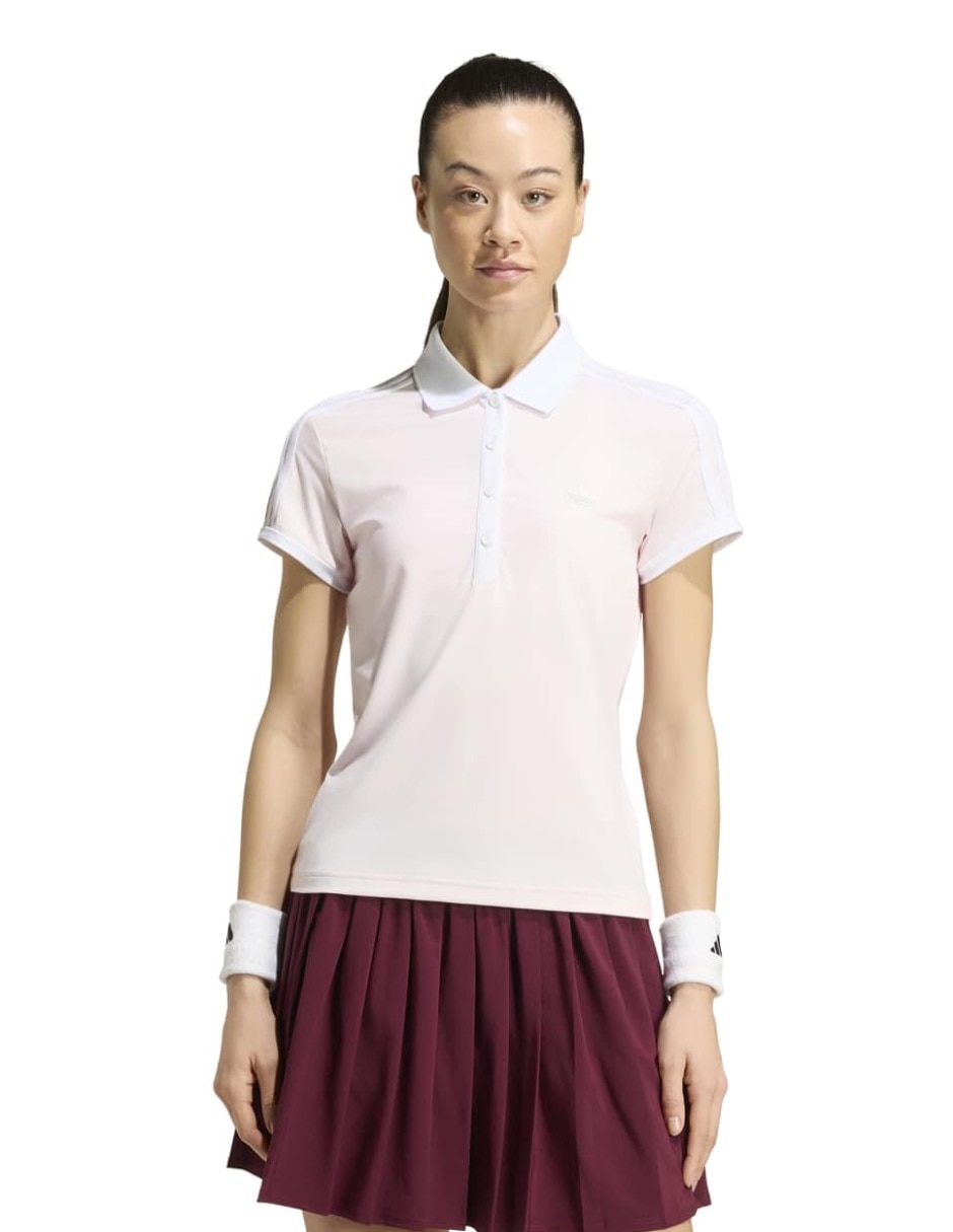 Playera tipo polo tennis para mujer